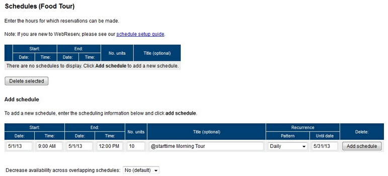 Flexible Schedule